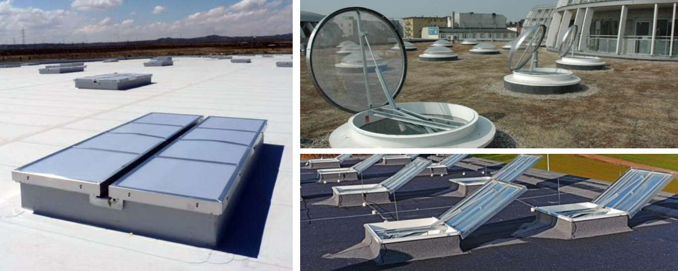 klapy oddymiania ciągi oddymiające 