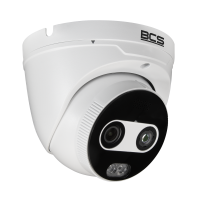 BCS-P-EIP242FSR3-THT-Ai1(0202) Kamera IP kopułowa termowizyjna + video 4 Mpx BCS POINT