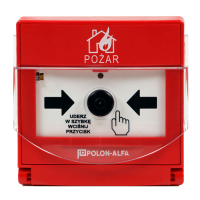 ROP-4001MH ręczny ostrzegacz pożarowy Polon-Alfa