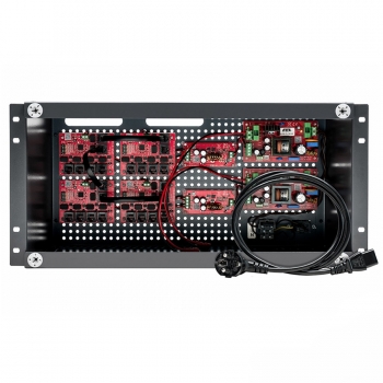 Switch PoE do 17 kamer IP, w obudowie rack ABOX-R5U0 (2x AKU 18Ah)
