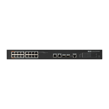 BCS-L-SP1602G-2SFP-M(2) Zarządzalny switch PoE 18-portowy BCS LINE