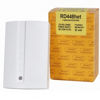 RD448het Odbiornik 2-kanałowy z wyświetlaczem