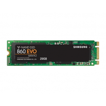 Dysk SSD M.2 2280 250GB Samsung 860 EVO SATA (MZ-N6E250BW)