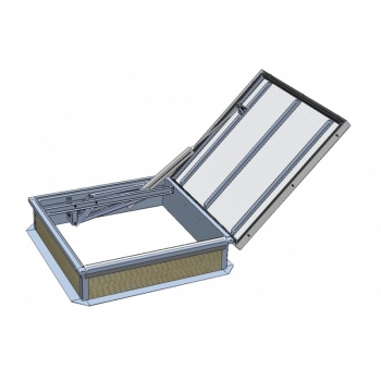 mcr PROLIGHT PLUS Klapa oddymiająca z funkcją wyłazu