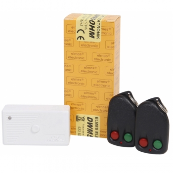 DWM50HMS Odbiornik 2-kanałowy + dwa małe piloty 2-przyciskowe