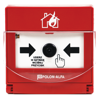 ROP-63H ręczny ostrzegacz pożarowy Polon-Alfa