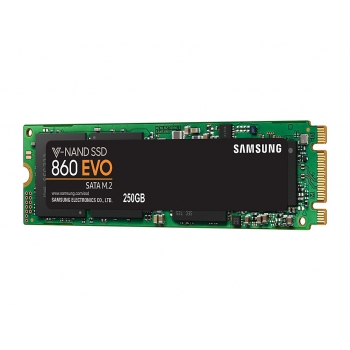 Dysk SSD M.2 2280 250GB Samsung 860 EVO SATA (MZ-N6E250BW)