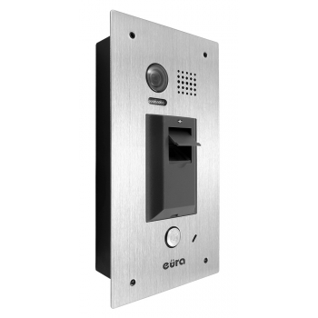 VDA-83A5 Kaseta zewnętrzna podtynkowa z czytnikiem linii papilarnych