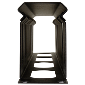 RAOK-1M Organizer kabli poziomy metalowy z pokrywką 1U