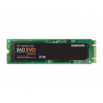 Dysk SSD M.2 2280 2TB Samsung 860 EVO SATA (MZ-N6E2T0BW)