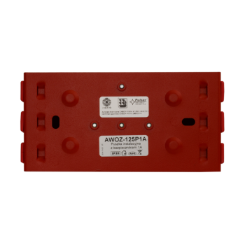 AWOZ-125 P(1A) Puszka instalacyjna z bezpiecznikiem 1A