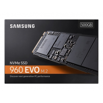 Dysk SSD M.2 2280 500GB Samsung 960 EVO PCIe/NVMe (MZ-V6E500BW)