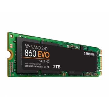 Dysk SSD M.2 2280 2TB Samsung 860 EVO SATA (MZ-N6E2T0BW)