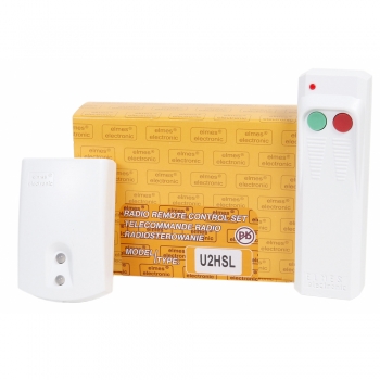 U2HSL Odbiornik 2-kanałowy + pilot 2-przyciskowy o dużym zasięgu