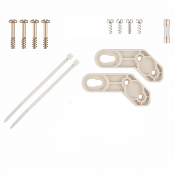 Elementy montażowe switcha PoE do 5 kamer IP, w obudowie zewnętrznej ABOX-S4, z zasilaczem 75W, niezarządzalny, 6 portów 10/100Mbit (5xPoE + 1xUplink)