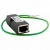Ogranicznik przepięć dla Gigabit Ethernet, złącza ekranowane RJ45/RJ45, typu IPP-1-21-HS